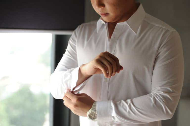 Dressing up for a big event